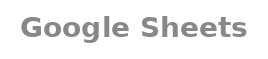 Google Sheets